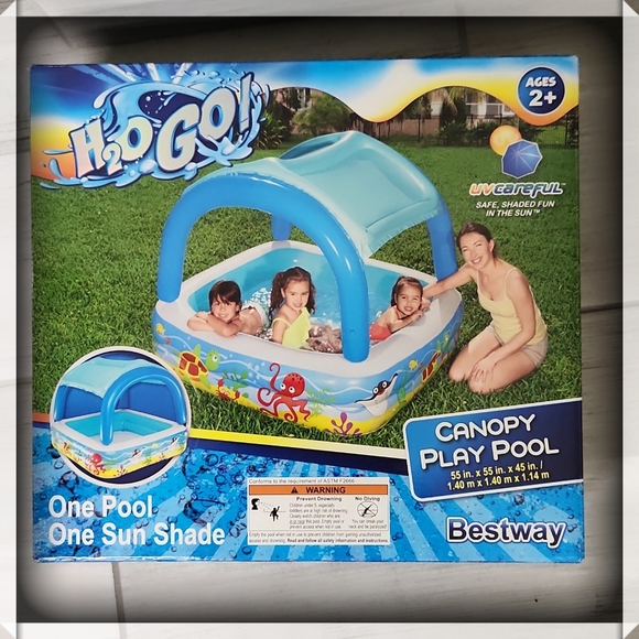 H20 Go! Canopy Play Pool New in Box - Picture 2 of 6